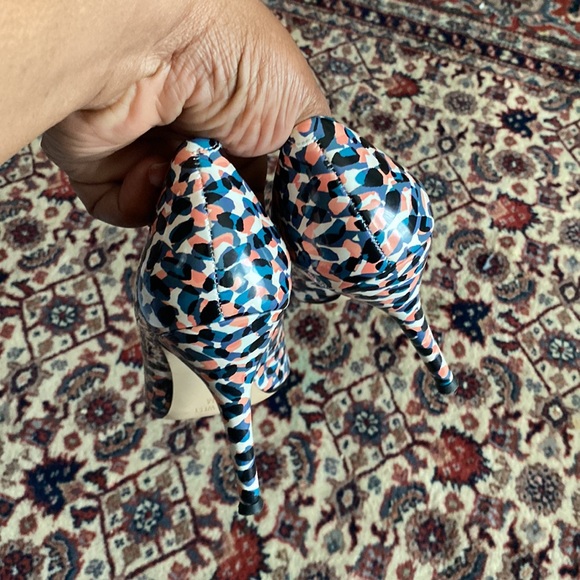 Nine West Multi Color Heels-Size 11 - Picture 7 of 7